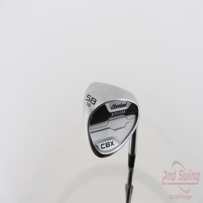 Cleveland CBX Zipcore Wedge Lob LW 58° 10 Deg Bounce Dynamic Gold Spinner Steel Wedge Flex Right Handed 35.5in