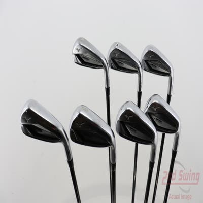 Mizuno JPX 923 Hot Metal Pro Iron Set 4-PW Mitsubishi MMT 85 Graphite Stiff Right Handed 38.0in