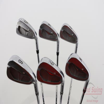 Ping S55 Iron Set 5-PW Ping CFS Steel Stiff Right Handed Black Dot 37.5in