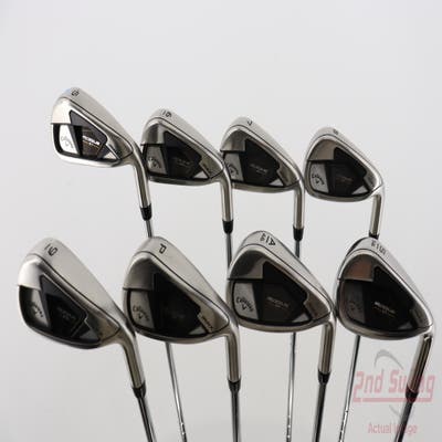 Mint Callaway Rogue ST Max Iron Set 5-PW AW SW True Temper XP 95 R300 Steel Regular Right Handed 38.25in