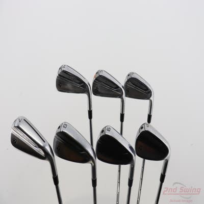 TaylorMade 2019 P790 Iron Set 4-PW True Temper Dynamic Gold 120 Steel X-Stiff Right Handed 38.0in