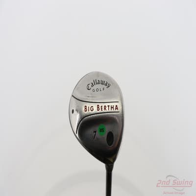 Callaway 2004 Big Bertha Fairway Wood 7 Wood 7W Callaway RCH 75w Graphite Senior Right Handed 41.5in