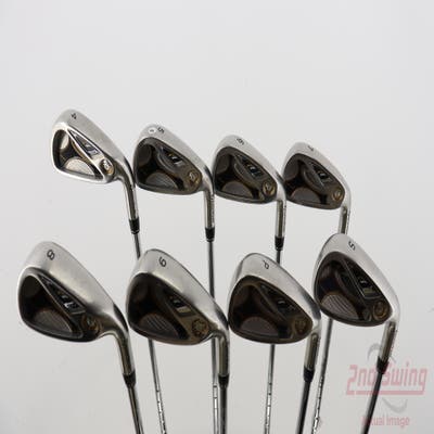 TaylorMade R7 Draw Iron Set 4-PW SW TM T-Step 90 Steel Stiff Right Handed 38.25in