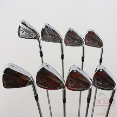 Callaway 2013 X Forged Iron Set 3-PW Project X Pxi 6.5 Steel X-Stiff Right Handed 38.5in