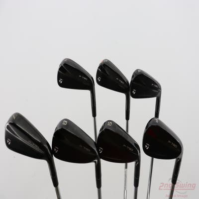 TaylorMade P790 Phantom Black Iron Set 4-PW Project X Rifle 6.5 Steel X-Stiff Right Handed STD