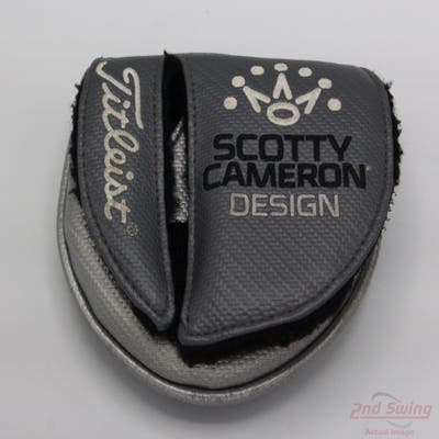 Titleist Scotty Cameron 2017 Newport Mallet Putter Headcover Silver/White