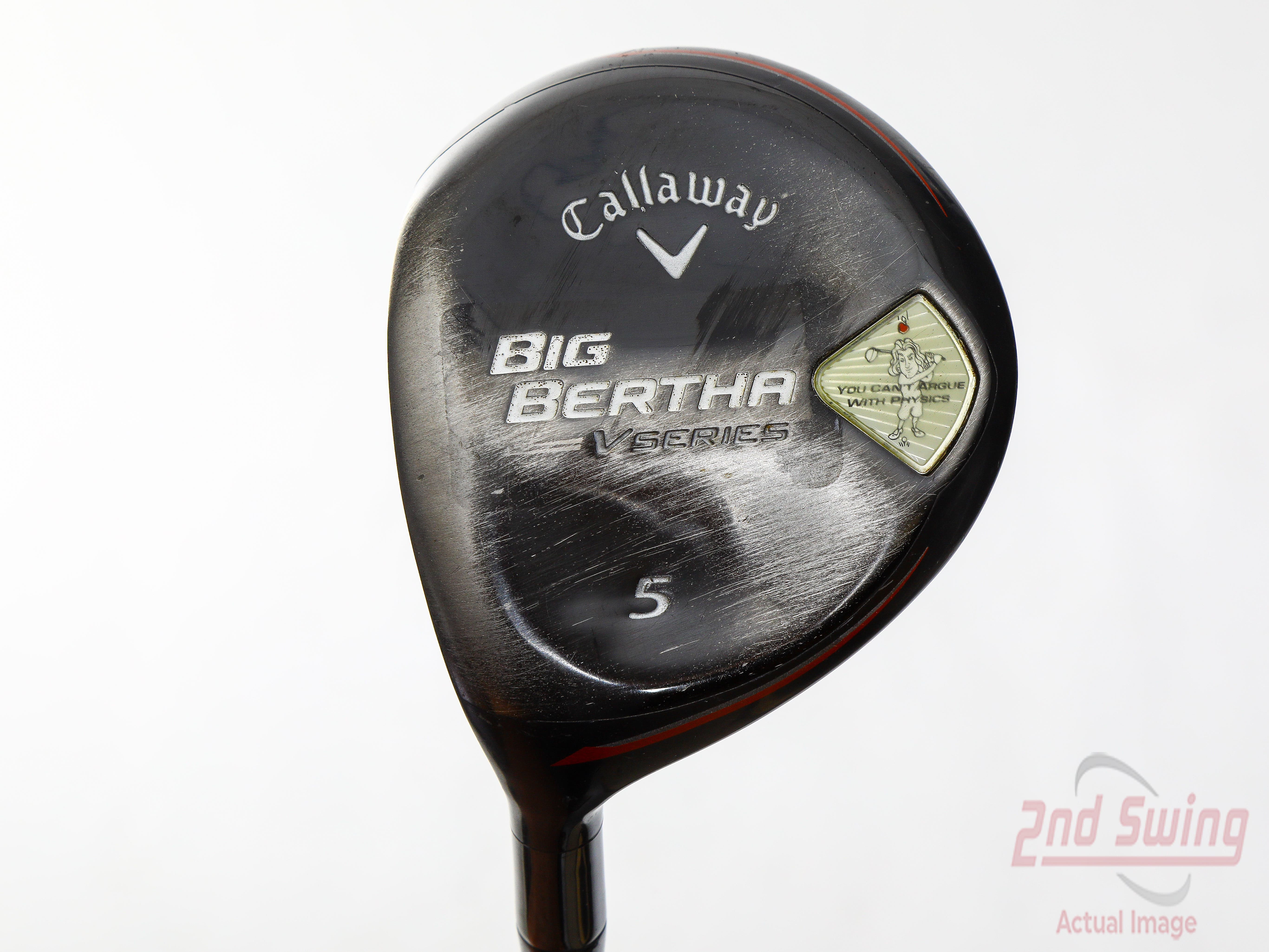 Callaway Big Bertha V Series Fairway Wood 5 Wood 5W 19° 2nd Gen Bassara  E-Series 52 Graphite Senior Left Handed 43.0in