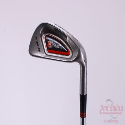 Wilson Staff Staff Midsize Single Iron 6 Iron Stock Steel Shaft Steel Stiff Right Handed 37.25in