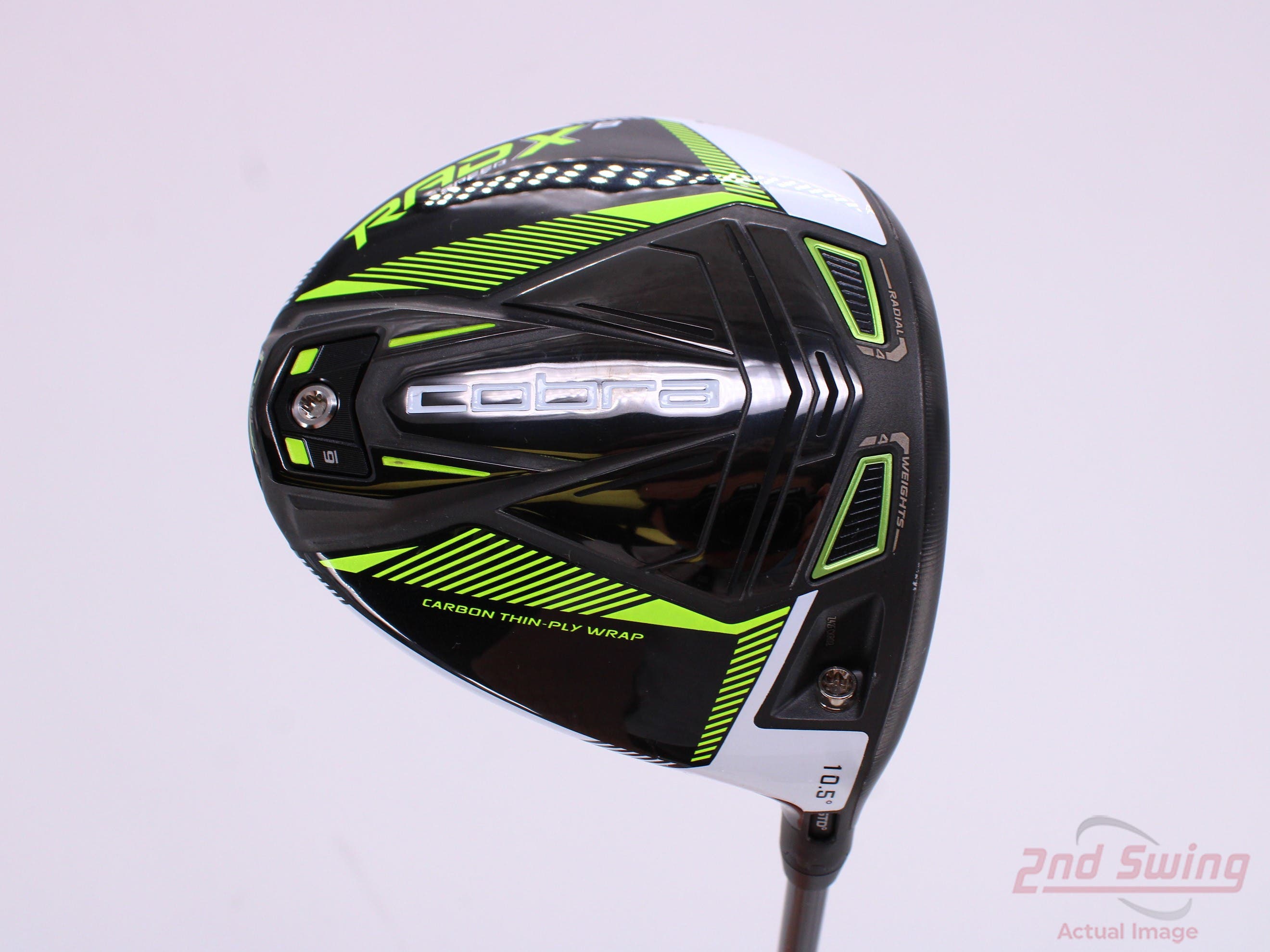 Mint Cobra RAD Speed XB Driver 10.5° PX EvenFlow Riptide CB 50 Graphite ...