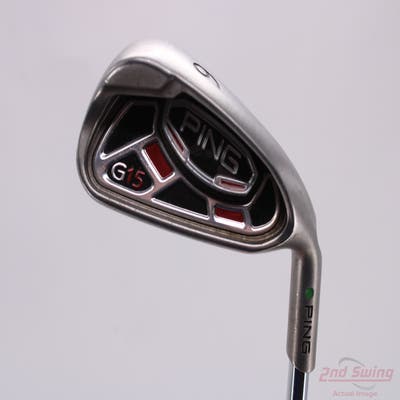 Ping G15 Single Iron 6 Iron True Temper Dynamic Gold S300 Steel Stiff Right Handed Green Dot 37.0in