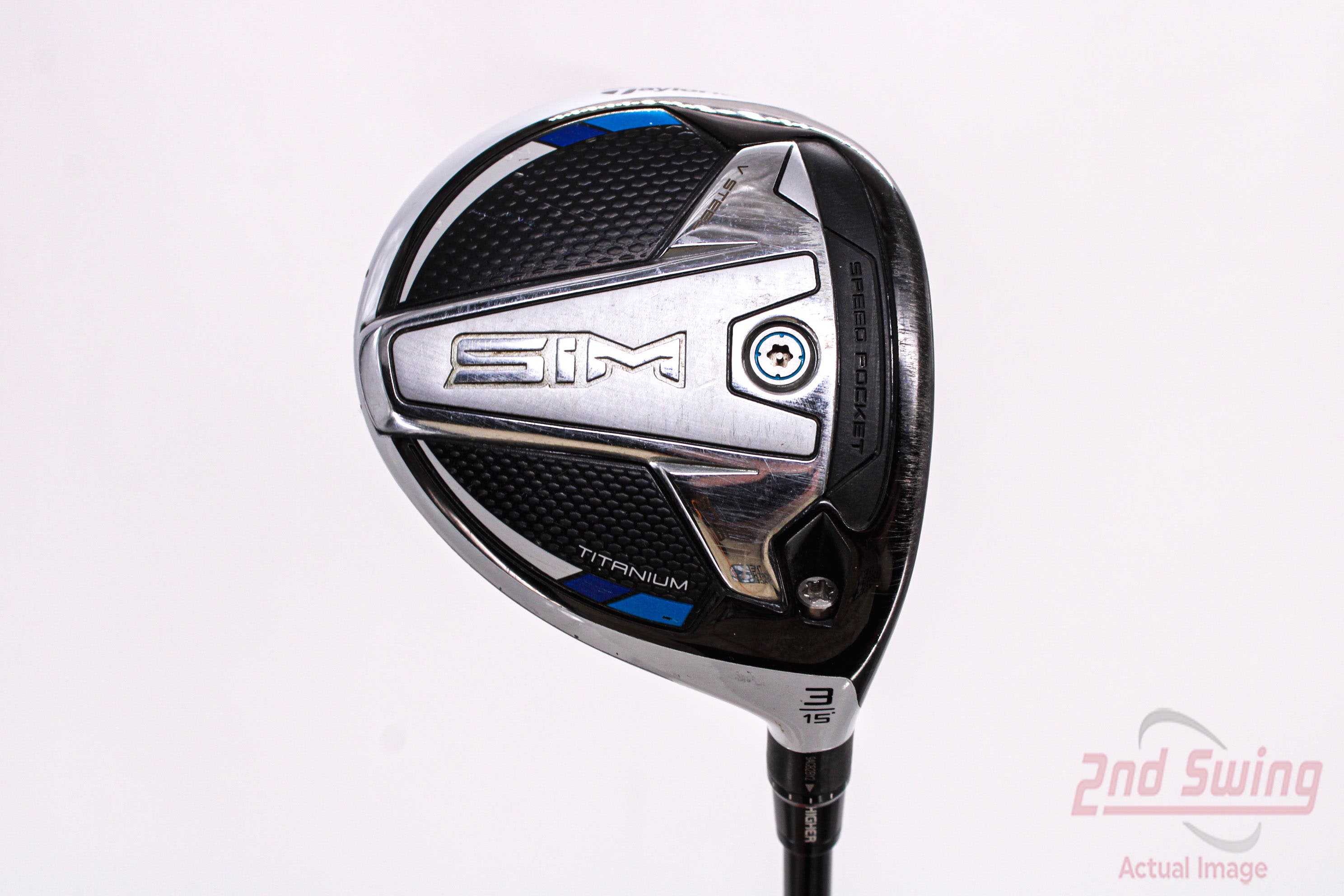 TaylorMade SIM Ti Fairway Wood 3 Wood 3W 15° MCA Diamana Limited 75  Graphite Stiff Right Handed 43.0in