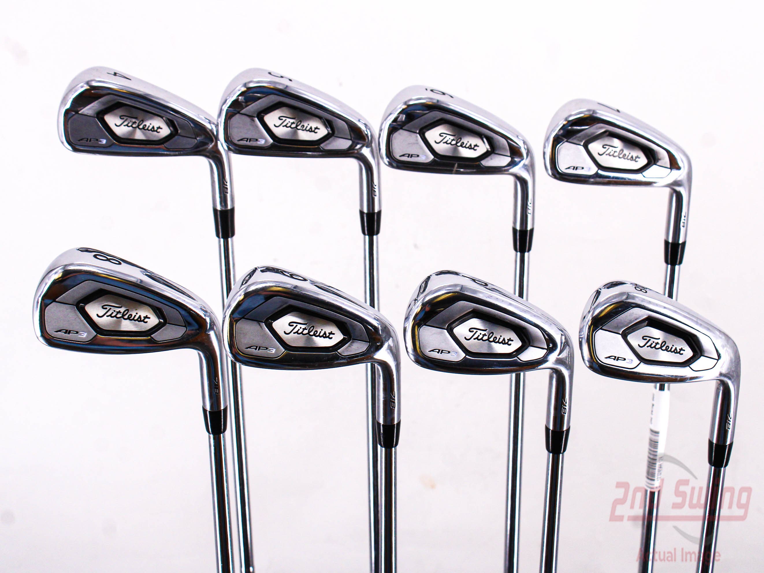 Titleist 718 AP3 Iron Set 4-PW GW Nippon NS Pro Modus 3 Tour 120 Steel  Regular Right Handed 38.25in