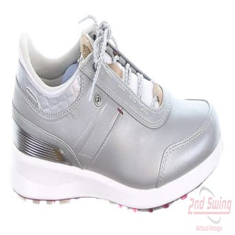 New Womens Golf Shoe Footjoy Stratos Medium 7 Gray MSRP $220 90113