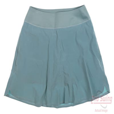 New Womens Puma Golf Skort Small S Adriatic Green MSRP $70