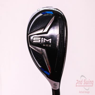 TaylorMade SIM MAX Hybrid 5 Hybrid 25° Aldila NV Ladies 45 Graphite Ladies Right Handed 38.5in