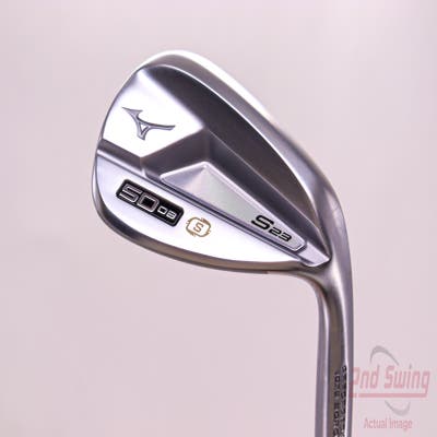 Mint Mizuno S23 Satin Chrome Wedge Gap GW 50° 8 Deg Bounce S Grind FST KBS Hi-Rev 2.0 115 Steel Wedge Flex Right Handed 35.25in