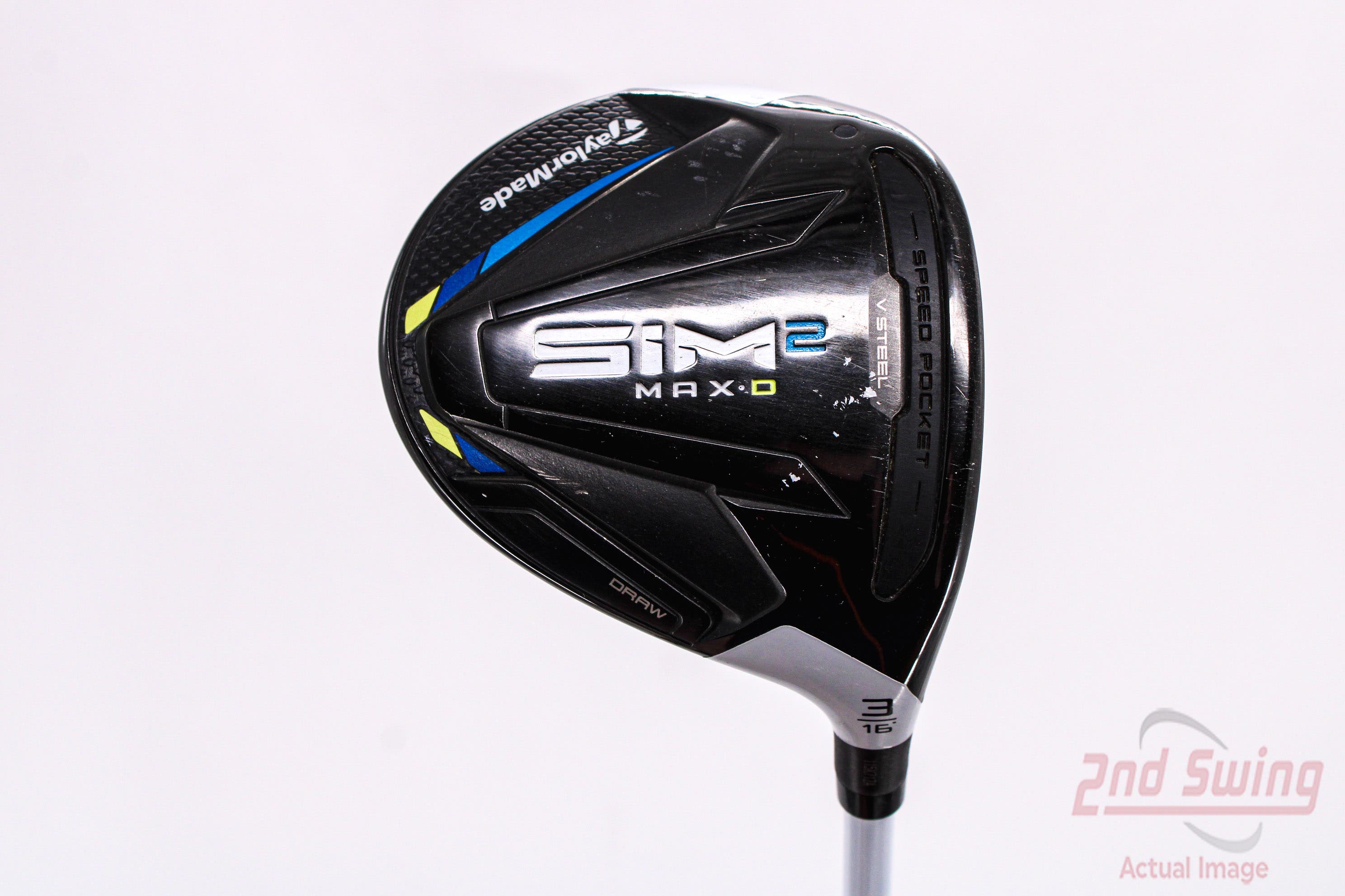 TaylorMade SIM2 MAX-D Fairway Wood 3 Wood 3W 16° Fujikura AIR Speeder 45  Graphite Regular Right Handed 43.0in