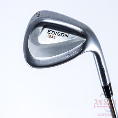 Edison 2.0 Wedge Lob LW 59° Stock Steel Shaft Steel Wedge Flex Right Handed 35.5in