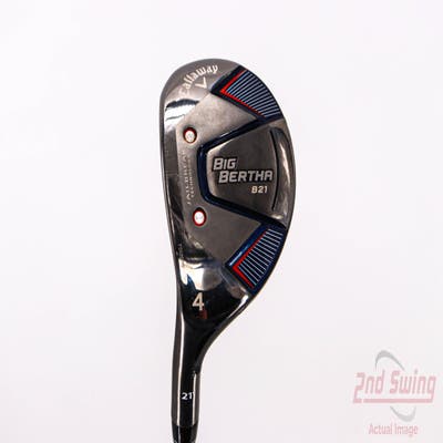 Callaway Big Bertha B21 Hybrid 4 Hybrid 21° Callaway RCH Hybrid 65 Graphite Senior Left Handed 40.0in