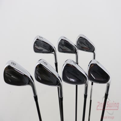 Titleist 2023 T350 Iron Set 5-PW GW Mitsubishi MMT 80 Graphite Stiff Right Handed 38.0in