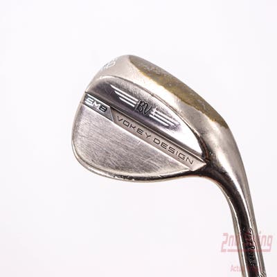 Titleist Vokey SM8 Brushed Steel Wedge Lob LW 60° 12 Deg Bounce D Grind Titleist Vokey BV Steel Wedge Flex Right Handed 35.25in