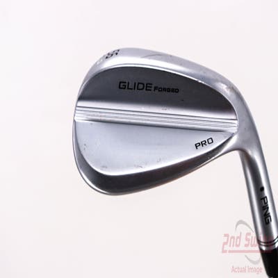 Ping Glide Forged Pro Wedge Lob LW 58° 10 Deg Bounce S Grind Z-Z 115 Wedge Steel Wedge Flex Right Handed Black Dot 35.25in