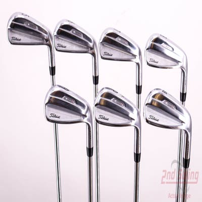 Titleist 2021 T100S Iron Set 5-PW AW Nippon N.S. Pro 880 AMC Steel Stiff Right Handed 38.25in