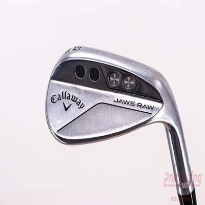 Callaway Jaws Raw Chrome Wedge Gap GW 52° 10 Deg Bounce S Grind Project X Catalyst Graphite Wedge Flex Right Handed 35.5in