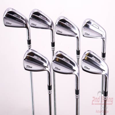 Titleist 2021 T100S Iron Set 4-PW True Temper AMT Black S300 Steel Stiff Right Handed 38.75in