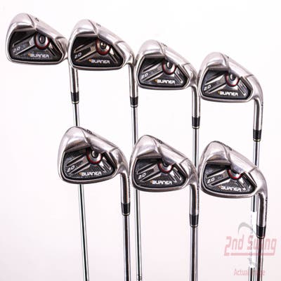 TaylorMade Burner 2.0 Iron Set 4-PW True Temper Dynamic Gold R300 Steel Regular Right Handed 39.0in