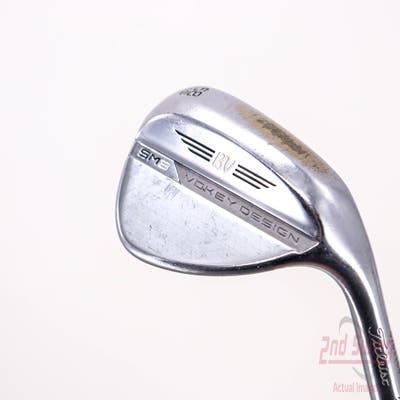 Titleist Vokey SM8 Tour Chrome Wedge Lob LW 58° 10 Deg Bounce S Grind FST KBS 610 Steel Wedge Flex Right Handed 35.0in