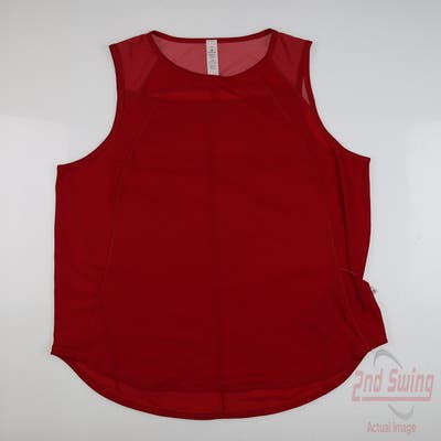 New Womens Lululemon Tank Top X-Small XS Red MSRP $58