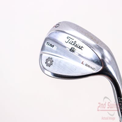 Titleist Vokey SM6 Tour Chrome Wedge Lob LW 60° 4 Deg Bounce L Grind SM6 BV Steel Wedge Flex Right Handed 35.0in