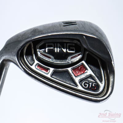 Ping G15 Single Iron Pitching Wedge PW Ping AWT Steel Regular Left Handed White Dot 37.0in