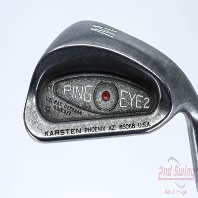 Ping Eye 2 Single Iron Pitching Wedge PW Ping ZZ Lite Steel Regular Right Handed Red dot 35.75in