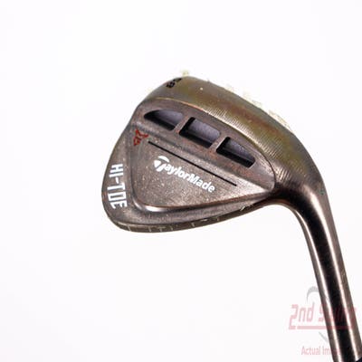 Mint TaylorMade HI-TOE RAW Wedge Lob LW 58° 10 Deg Bounce FST KBS Hi-Rev 2.0 115 Steel Wedge Flex Right Handed 34.75in