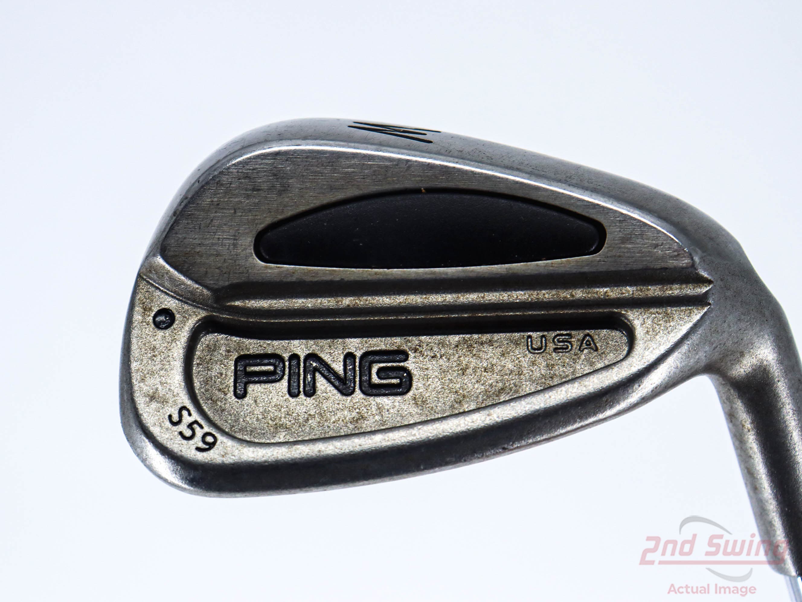 Used Right Handed Ping White Dot S59 4 Iron Stiff Flex deals Steel Golf Club