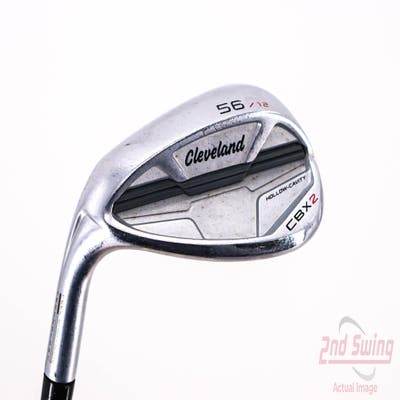 Cleveland CBX 2 Wedge Sand SW 56° 12 Deg Bounce True Temper Dynamic Gold 115 Steel Wedge Flex Left Handed 35.5in