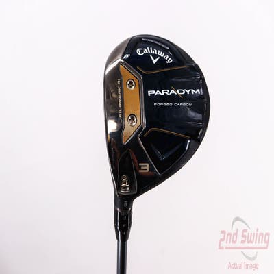 Callaway Paradym Fairway Wood 3 Wood 3W 15° Aldila Ascent Blue 50 Graphite Regular Left Handed 43.25in