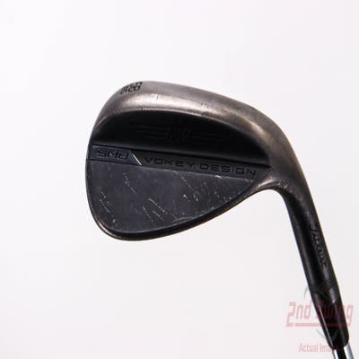 Titleist Vokey SM8 Jet Black Wedge Lob LW 58° 10 Deg Bounce S Grind Stock Steel Shaft Steel Wedge Flex Right Handed 35.0in