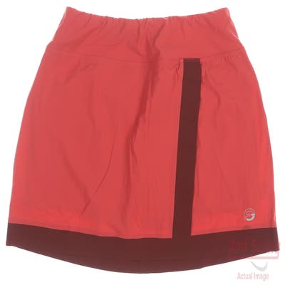 New Womens Foray Golf Fashion Faux Wrap Skort Medium M Pink MSRP $160