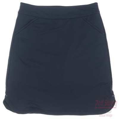 New Womens Peter Millar Golf Skort Small S Navy Blue MSRP $110