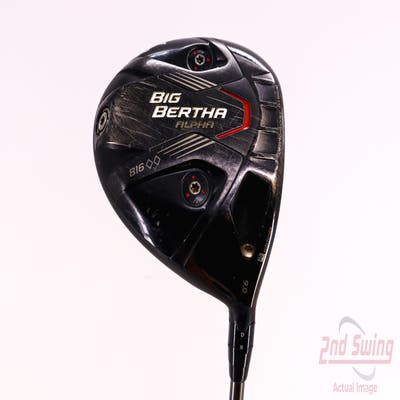 Callaway Big Bertha Alpha 816 DBD Driver 9° Enzo Tour Zone 6 Graphite Graphite Stiff Right Handed 46.0in