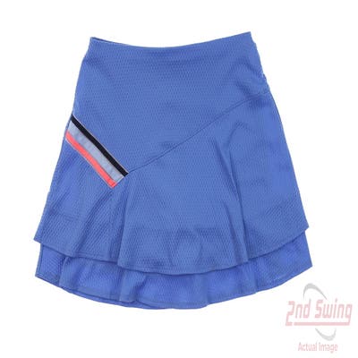 New Womens Lucky In Love Skort Large L Blue MSRP $95