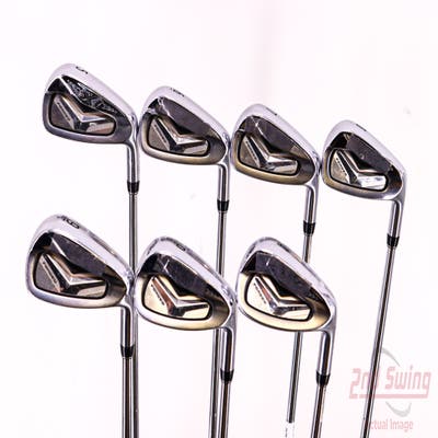 XXIO X Black Iron Set 5-PW AW Nippon NS Pro 920gh Steel Stiff Right Handed 38.5in