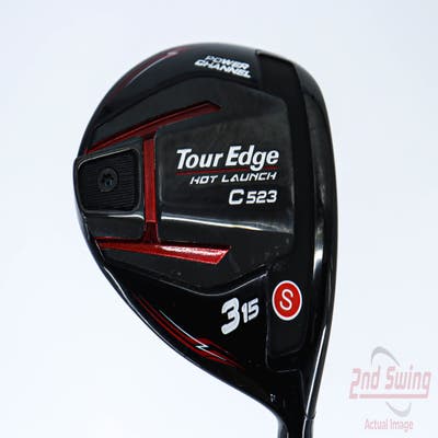 Mint Tour Edge Hot Launch C523 Fairway Wood 3 Wood 3W 15° Tour Edge Hot Launch 60 Graphite Stiff Right Handed 43.0in