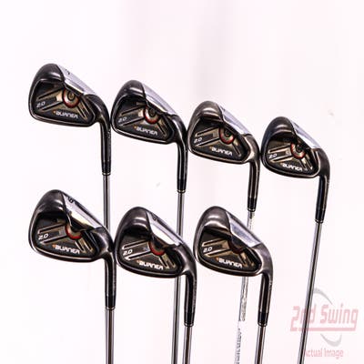 TaylorMade Burner 2.0 Iron Set 5-PW AW TM Burner 2.0 85 Steel Regular Right Handed 38.75in