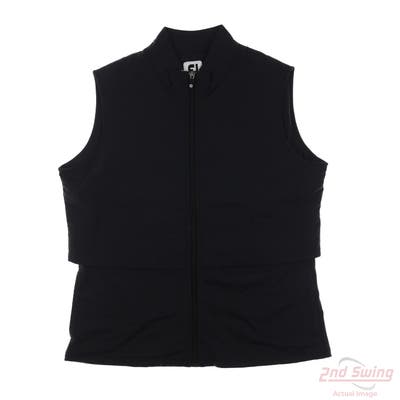 New Womens Footjoy Vest X-Large XL Black MSRP $70