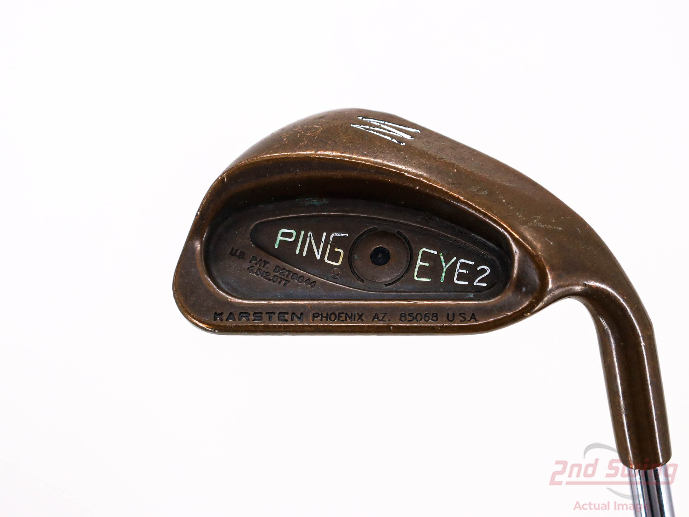 PING Eye 2 BeCu Beryllium Copper Black Dot cheapest Golf Club Sand Wedge Stiff NEW GRIP!