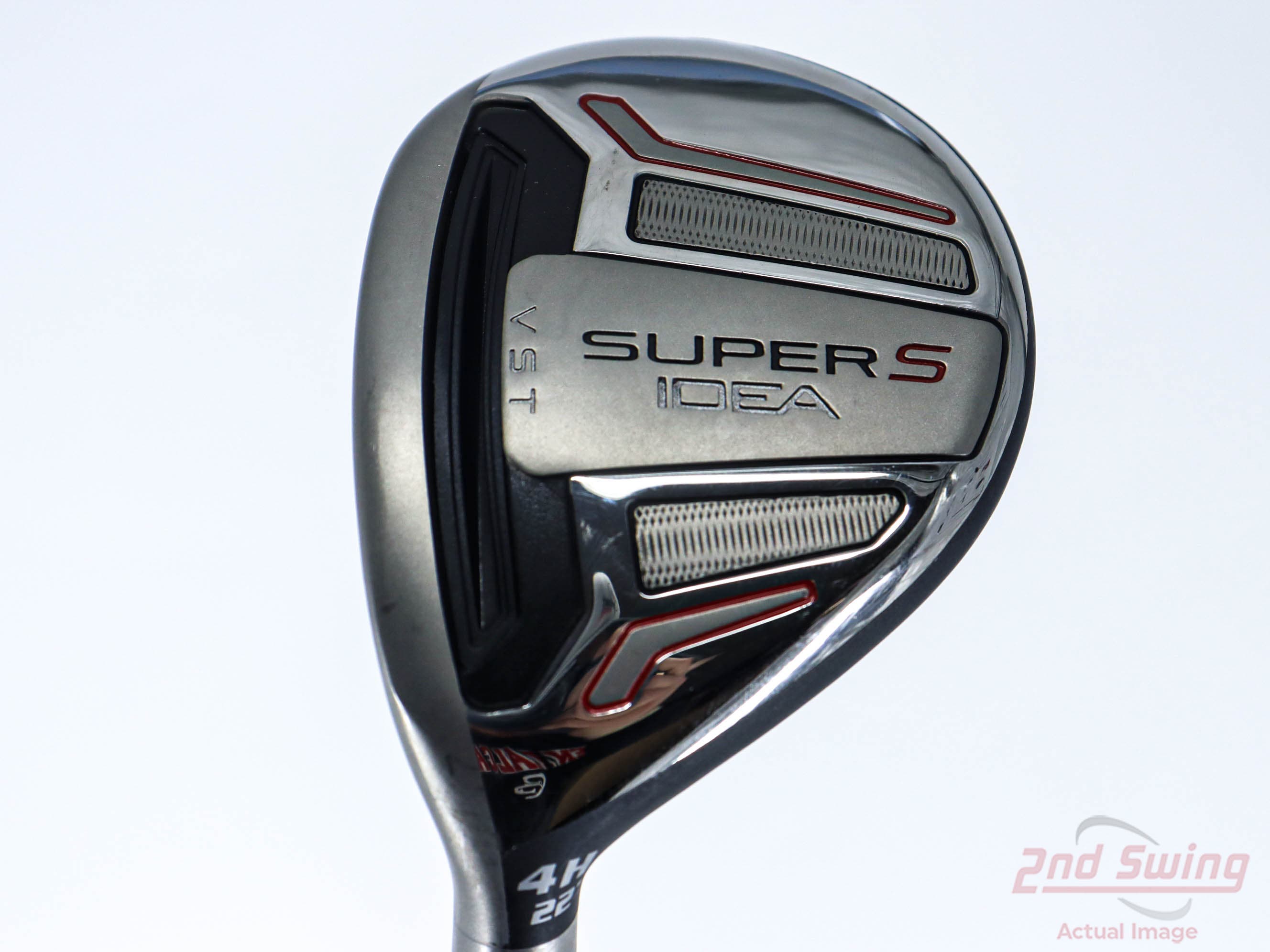 Left Handed Adams Golf Super 2024 S VST Idea 4 Hybrid Golf Club Regular Flex